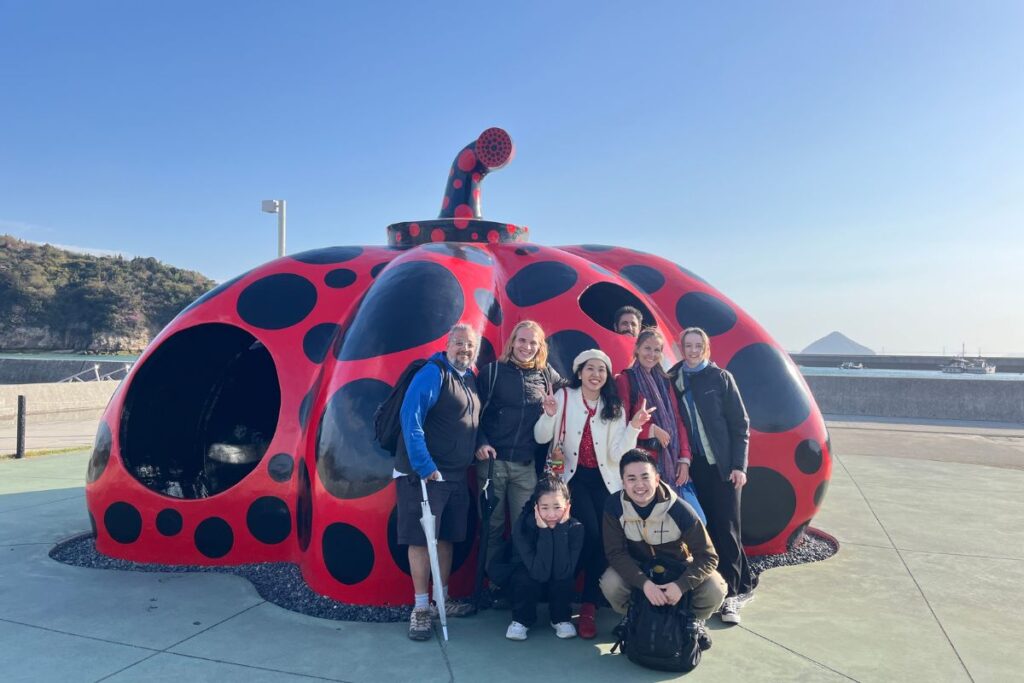 Naoshima trip for the digital nomads from Kotohira