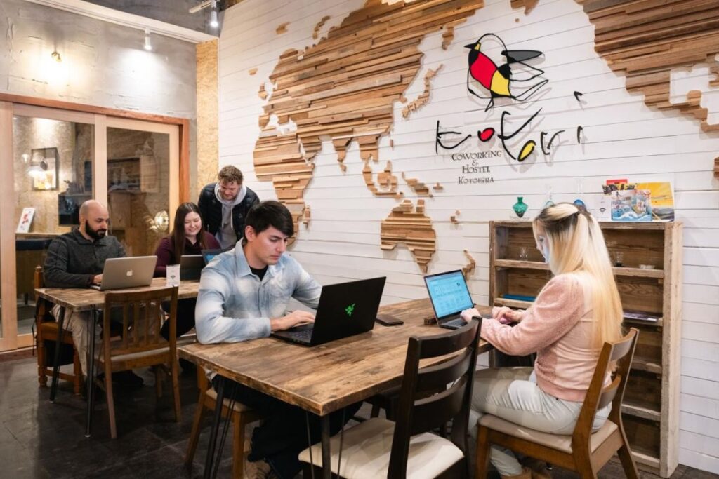 coworking in Kotohira from the coworking space Kotori