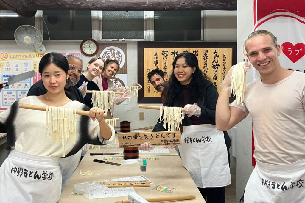 Make Udon at the Udon School of Kotohira
