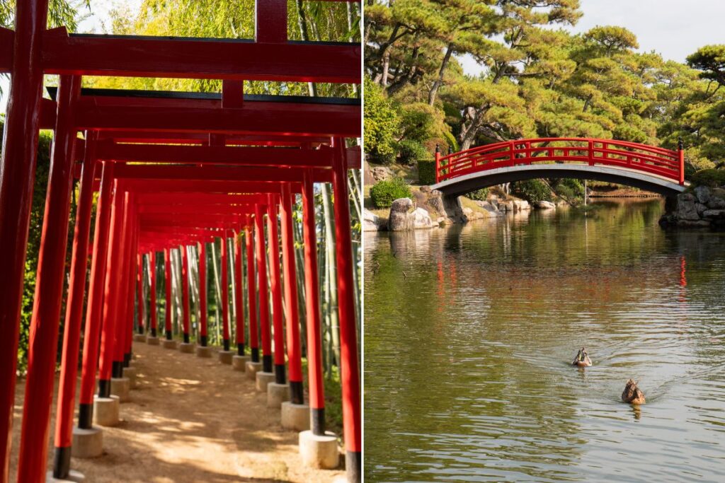 Nakatsu Banshoen garden an must to do for a day trip to Marugame from Kotohira