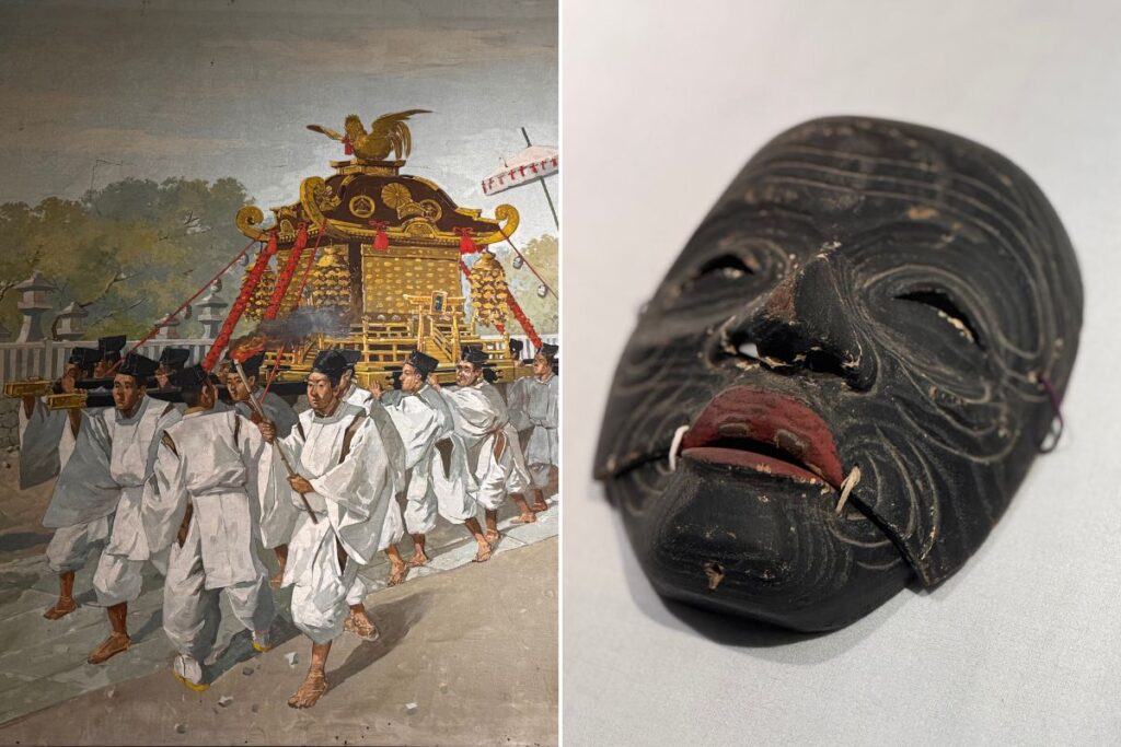 Some artworks in The Gallery of Kotohiragu Treasures