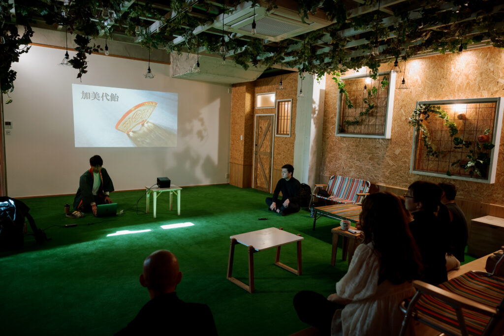 Learning Ike san history and sharing knowledge with nomads at Kotori