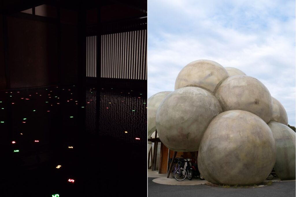 Various art works to explore around Naoshima island. ©Manon Mathieu