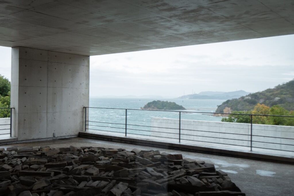 Exploring art in Naoshima island. ©Manon Mathieu