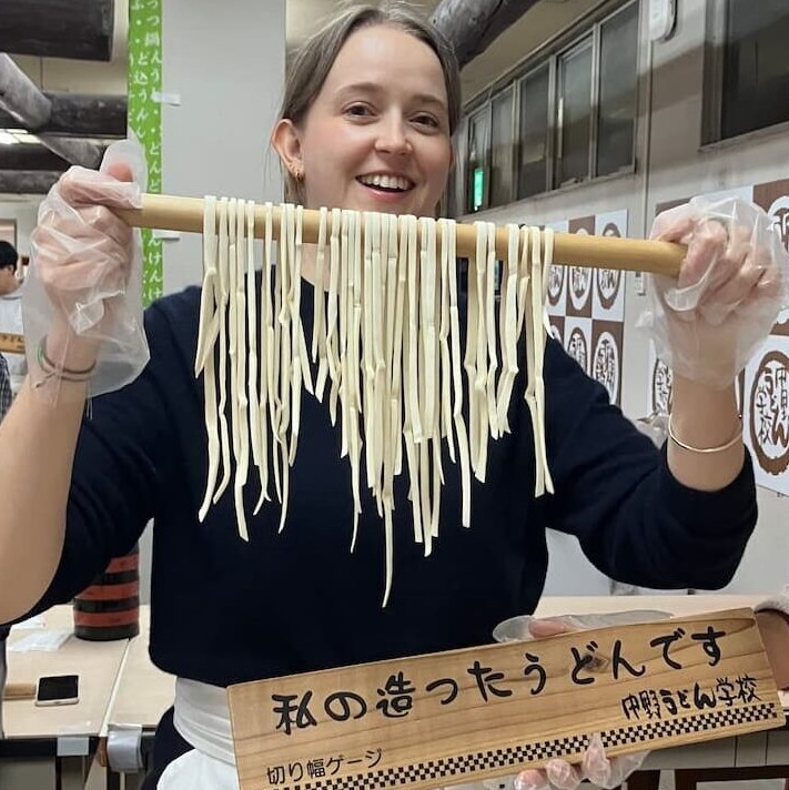 udon making in kotohira