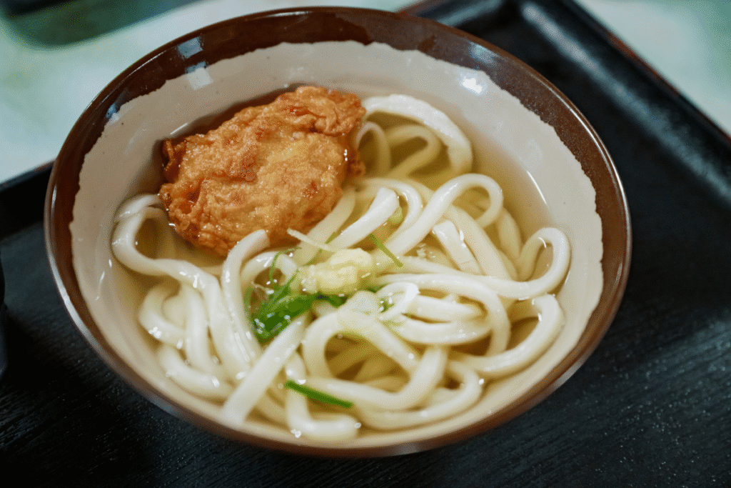 udon, famous dish of Kagawa prefecture ©Chebi Nagai