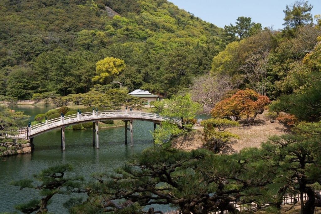 View from the hill in Ritsurin Garden, Takamatsu ©Manon Mathieu