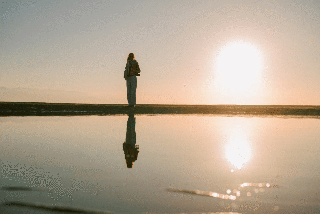 Chichibugahama Beach sunset photo ©Chebi Nagai