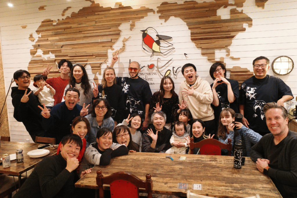 Doing coliving in Japan: the best way to meet locals and make some friends. 