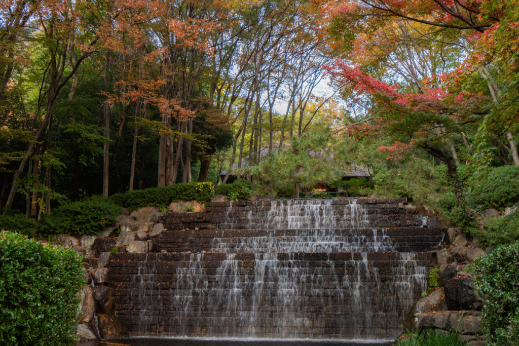 Famous waterfall in Shikoku Mura Takamatsu ©Manon Mathieu