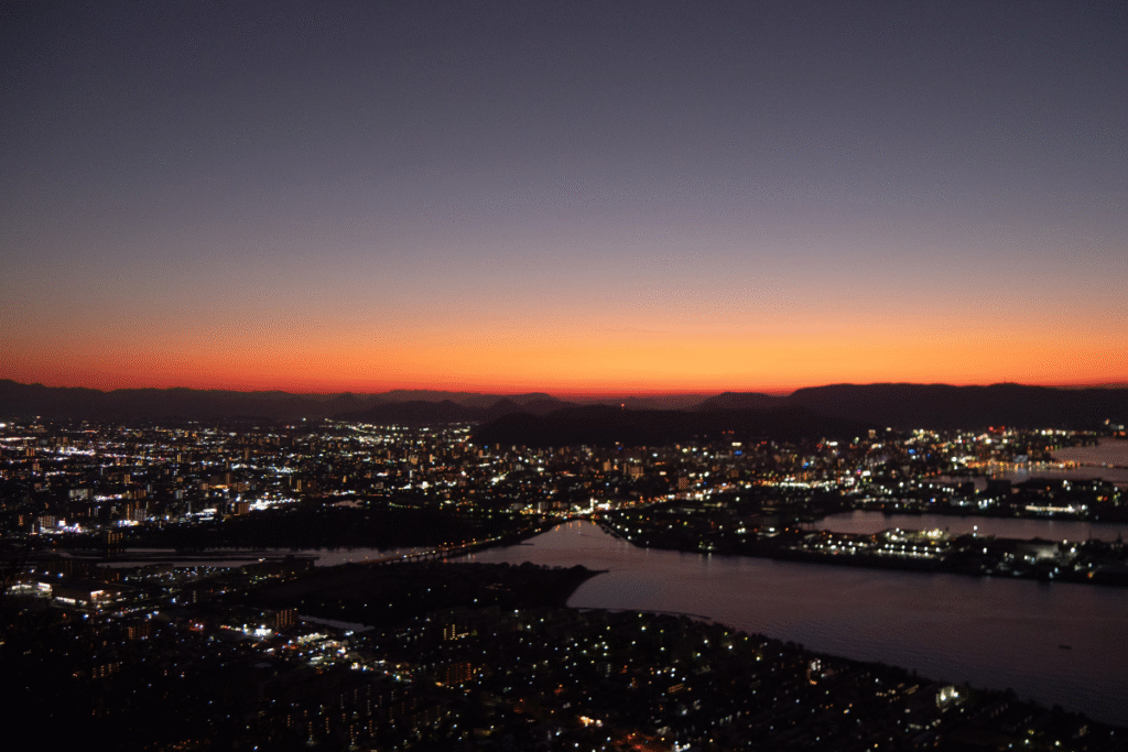 Takamatsu City lights ©Manon Mathieu