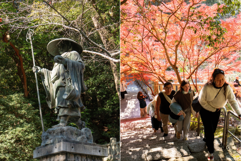 Iyadani-ji  temple first stop of the Shikoku pilgrimage day. ©Manon Mathieu