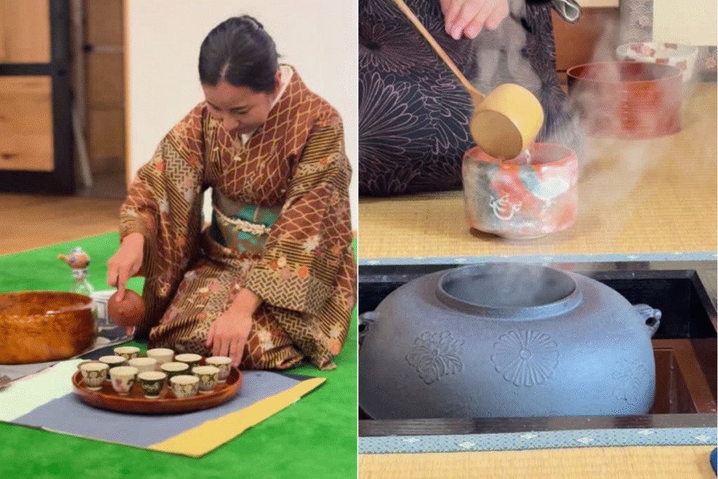 Tea ceremony sencha and matcha are very differents experiences ©Manon Mathieu
